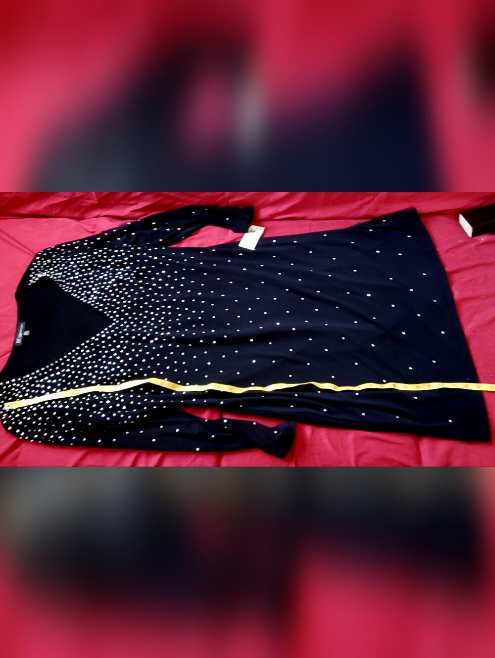 INC Elegant Black Beaded Dress - Picture 7 of 7